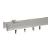 Garniža Classic dvojitá satin nickel