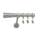 Satin nickel  Ø 19 mm - Trapezium