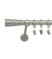 Kovová garnýž Satin nickel  Ø 19 mm - Trapezium