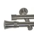 Satin nickel Ø 16 mm - Cylinder