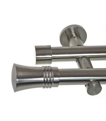 Satin nickel Ø 16 mm - Cylinder