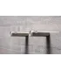 Jednoduchý nerezový vešiak N021   1ks