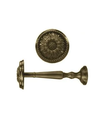 Rozeta (knob) kovova antik