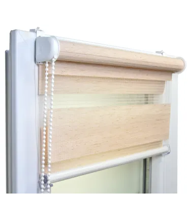 Roleta Deň/Noc svetloružový mramor