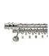 Satin nickel Ø 25/19 mm - Koloseo
