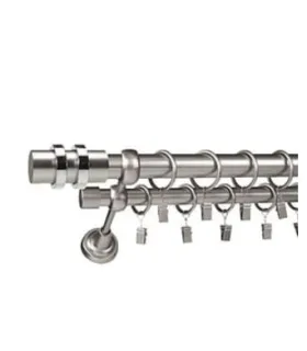 Satin nickel Ø 25/19 mm - Koloseo