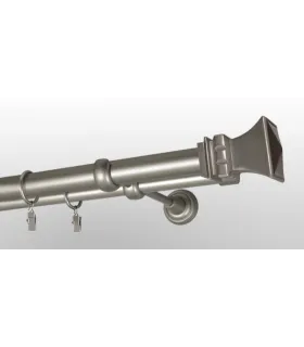 Satin nickel Ø 25/19 mm - Veza