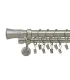 Satin nickel Ø 25/19 mm - Capri