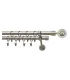 Satin nickel Ø 19 mm -Jupiter