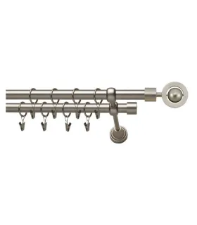 Satin nickel Ø 19 mm -Jupiter