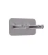 Dvojitý samolepiaci vešiak Inox N007