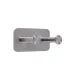 Dvojitý samolepiaci vešiak Inox N008