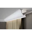 Garnižová stropná lišta MARDOM QL027 - vhodná pre LED podsvietenie 2m