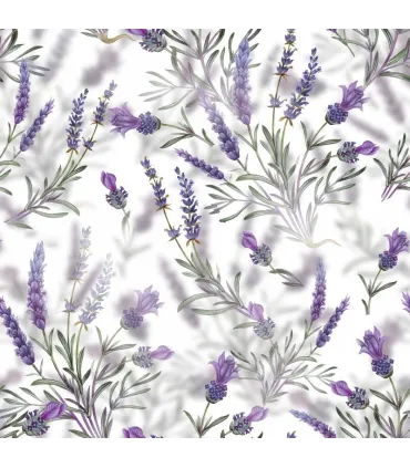Závěs na řasící pásce farba Levandula