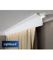 Garnižová stropná lišta MARDOM MD111 - vhodná pre LED podsvietenie
