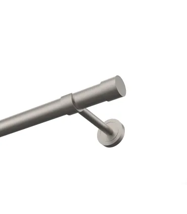 Kovová garnýž na strop EXCLUSIVE Satin nickel Ø 28 mm - Pullo