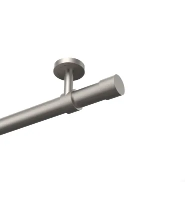 Kovová garnýž na strop EXCLUSIVE Satin nickel Ø 28 mm - Pullo