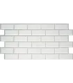 Pvc obkladový omyvatelný panel 3d P0002 48.5 x 96 cm
