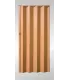 Shrnovací dveře plné Dub