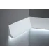 Dekorativní nástěnná lišta QL006 200 x 7 x 4.2 cm Mardom - vhodná pre LED podsvietenie