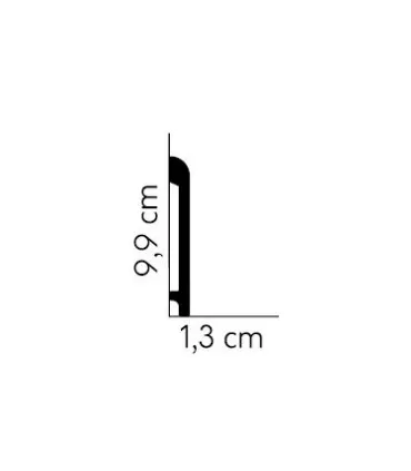 Podlahová lišta MD236 200x9.9x1.3 cm Mardom