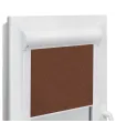 Roleta Termo (termoizolační) v hliníkové kazetě Elite řada plus Bronz