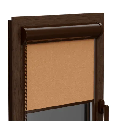 Roleta Termo (termoizolační) v hliníkové hnědé kazetě Elite řada plus Běž