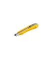 Nůž s odlamovací čepelí MASTERTOOL čepelí 18 mm, kovová vodítka, tlačítková svorka, 3 čepele 17-0101