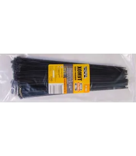 Páska stahovací MASTERTOOL na kabely, nylon 3,6*250 mm, černá 100 ks balení 20-1849