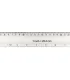 Úhelník truhlářský hliníkový MASTERTOOL 350 mm, libely 0,5 mm/m 0,03° 30-4350
