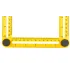 Pravítko víceúčelové skládací MASTERTOOL 250*120 mm 30-3525