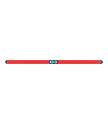 Vodováha stavební hliníková MASTERTOOL PROFI 60 cm 2 libely 0,5 mm/m 0,03° výklenek pro montáž na potrubí 37-0603
