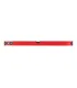 Vodováha stavební hliníková MASTERTOOL PROFI 80 cm 2 libely 0,5 mm/m 0,03° výklenek pro montáž na potrubí 37-0803