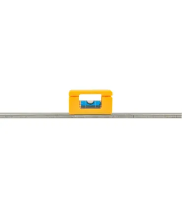 Vodováha s magnetem MASTERTOOL TORPEDO 230 mm, odnímatelná libely, přesnost 0,5 mm/m 30-0895