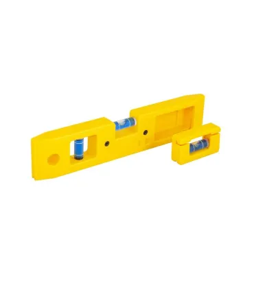 Vodováha s magnetem MASTERTOOL TORPEDO 230 mm, odnímatelná libely, přesnost 0,5 mm/m 30-0895