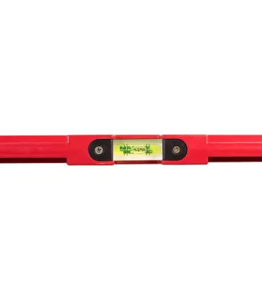 Vodováha litinová MASTERTOOL 60 cm se zrcadlem 2 libely 0,5 mm/m 0,03° 33-0602