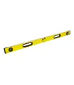 Vodováha hliníková MASTERTOOL PROFI stavebná100 cm 3 libely 0,5 mm/m 0,03° gumový úchyty 36-1003
