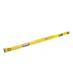 Vodováha hliníková MASTERTOOL PROFI stavební 150 cm 3 libely 0,5 mm/m 0,03° gumový úchyty 36-1503