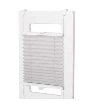 Roleta Plisé Extra série bez vrtání Světle šedá