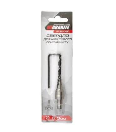 Vrták pro konfirmat GRANITE 5.0 mm 2-32-050