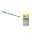 Plátky do přímočaré pily HCS MASTERTOOL PROGRESSOR pro kov čisté rovné střih 10-21TPI/100 mm T123X 5 ks 14-2814