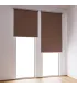 Termo BLACKOUT roleta na panoramatické okno Hnědá