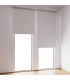 Termo BLACKOUT roleta na panoramatické okno bílá
