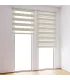 Roleta Den a Noc na panoramatické okno Mramor