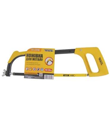 Pilka na kov MASTERTOOL 250-300 mm іs kovovou ergonomickou rukojetí, FLEX plátno 12,5mm 24TPI 14-2226