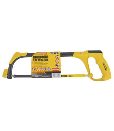 Pilka na kov MASTERTOOL 250-300 mm іs kovovou ergonomickou rukojetí, FLEX plátno 12,5mm 24TPI, odkládací přihrádka 14-2227