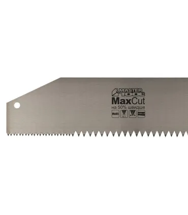 Pilka na dřevo MASTERTOOL 2TPI/5TPI MAX CUT 400 mm kalený zub, 2D ostření, leštěná čepel 14-2704