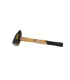 Kladivo zámečnické MASTERTOOL 1500 g HRC 56 dřevěná rukojeť s polymerovou ochranou 360 mm 02-0215