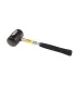 Kladivo pryžové MASTERTOOL 55 mm 340 g kovová rukojeť černá 02-1301