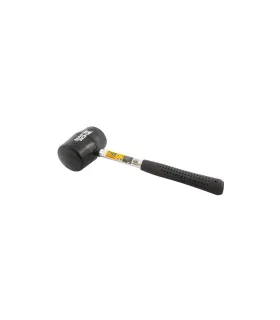 Kladivo pryžové MASTERTOOL 60 mm 450 g kovová rukojeť černá 02-1302